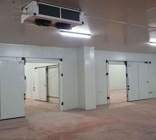 install industrial cold storage